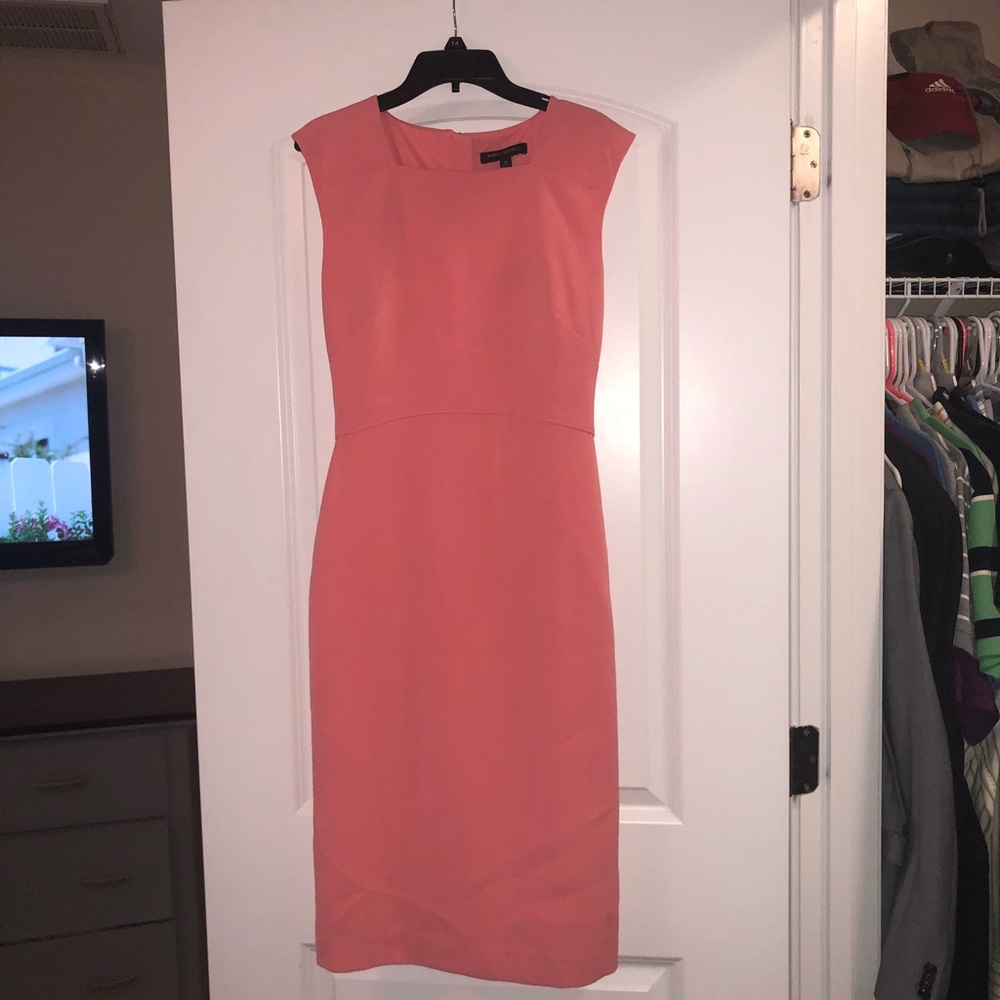 Banana republic coral dress